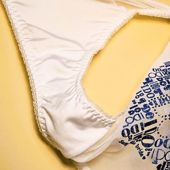 VS 2pc BETTER HALF Tank Top and Panties Set Bridal Wear/ IDO Collection NWT - Picture 5 of 7